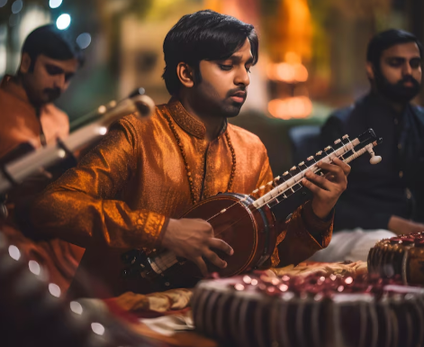 Raag Aghali: A Complete Guide Raag Aghali Notes and Structure – Calm and Contemplative Raga Visual